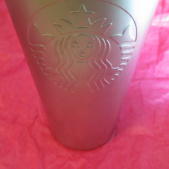 Starbucks 24oz. 9" Stainless Steel Classic Mermaid Cold Drink Tumbler + Straw - Picture 8 of 8
